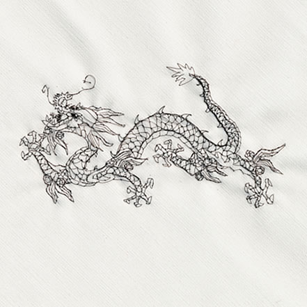 Little Dragon Looking Left